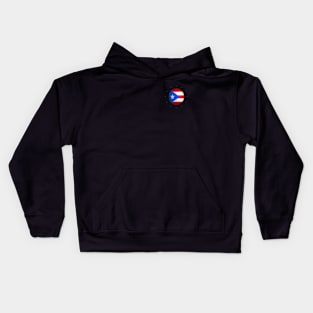 puerto rico flag Kids Hoodie